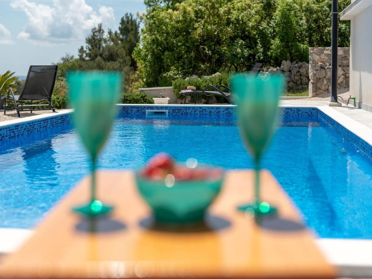 Scenic Sea View,Three Bedroom Villa With Pool Trogir Exteriér fotografie