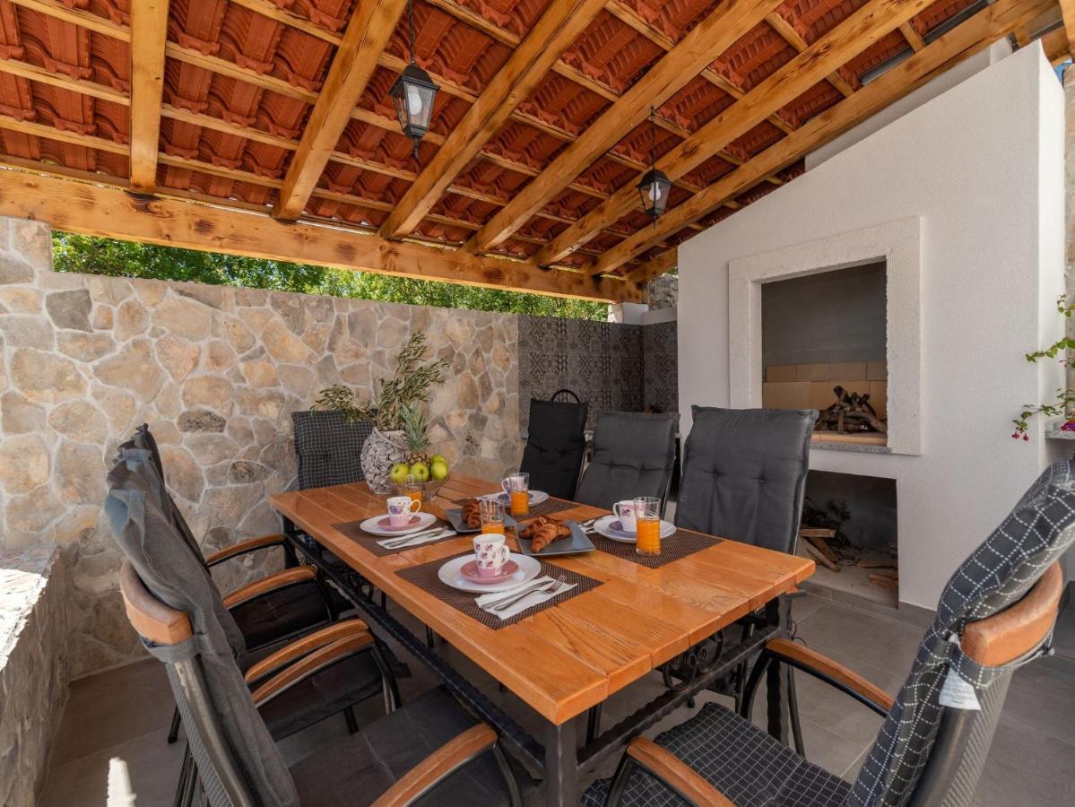 Scenic Sea View,Three Bedroom Villa With Pool Trogir Exteriér fotografie