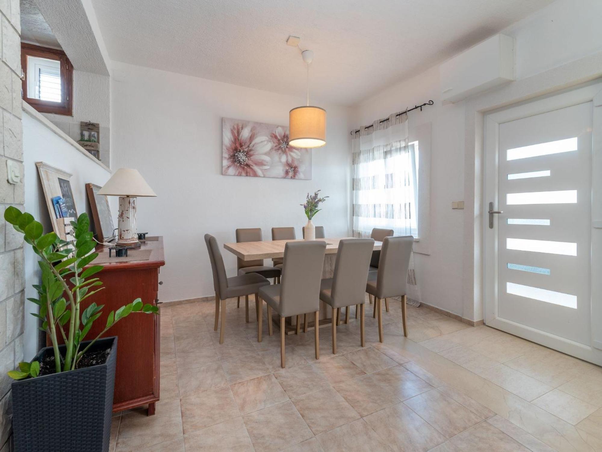 Scenic Sea View,Three Bedroom Villa With Pool Trogir Exteriér fotografie