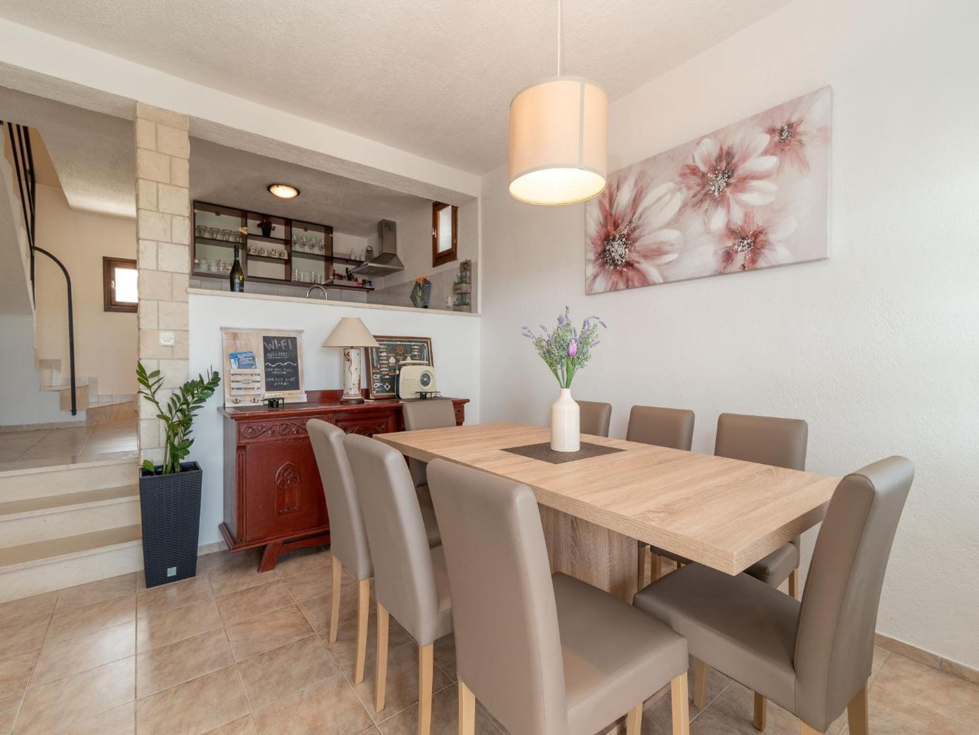 Scenic Sea View,Three Bedroom Villa With Pool Trogir Exteriér fotografie